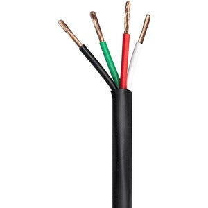 Monoprice Nimbus Series 14AWG 4-Conductor CMP-Rated Speaker Wire, 100ft - PEGASUSS 