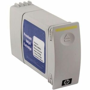 WF Remanufactured High Yield Yellow Wide Format Ink Cartridge for HP 80 (C4848A) - PEGASUSS 