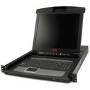 17" Rack LCD Console with Integrated 16 Port Analog KVM Switch - PEGASUSS 