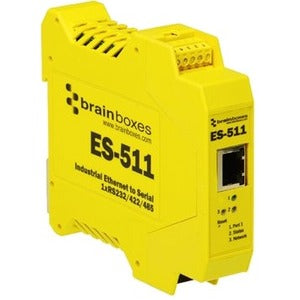 Brainboxes Industrial Ethernet to Serial 1xRS232/422/485 - PEGASUSS 