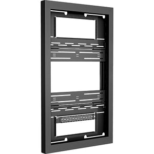 Chief Impact On-Wall Kiosk - Portrait 48" Black - PEGASUSS 