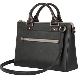 Moshi Moshi Urbana Mini Lightweight Bag - Metro Black, Padded Phone/tablet Compartments, Detachable Shoulder Strap - PEGASUSS 
