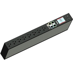Legrand Rack PDU, Network Metered, 1U, 16A, 208V, (8) C13, L6-20P Cord - PEGASUSS 