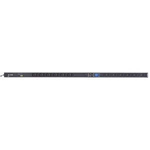 Eaton Metered Input rack PDU, 0U, L6-30P input, 10 ft cord, 200-240V, 5.76 kW max, Single-phase, Outlets: (12) C13 Outlet grip, (2) C19 Outlet grip - PEGASUSS 
