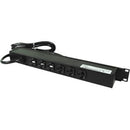 Wiremold Rack Mount 120V/20A/6 Rear O/L /Lighted Switch/15' Cord - PEGASUSS 