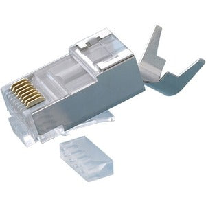 Platinum Tools RJ45 CAT6A 10Gig Shielded Connector with Liner, Stranded - PEGASUSS 