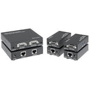 KanexPro VGA 1x2 Extender over CAT5e/6 with Audio up to 1,000ft (300m) - PEGASUSS 