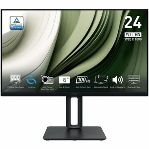 MSI Pro MP245PG 24" Class Full HD LCD Monitor - 16:9 - Black - PEGASUSS 