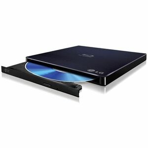 LG WP50NB40 Portable Blu-ray Writer - External - Black - PEGASUSS 