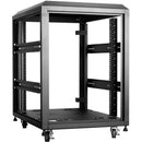 Claytek 15U 4-Post Open Frame Rack - PEGASUSS 