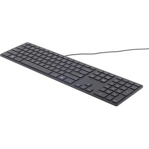 Matias RGB Backlit Wired Aluminum Keyboard for Mac - Black - PEGASUSS 