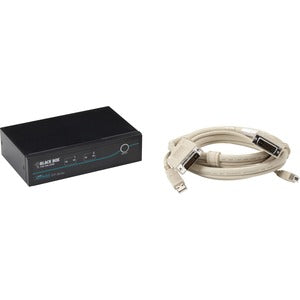 Black Box ServSwitch DT DVI 2-Port with Emulated USB Keyboard/Mouse Kit - PEGASUSS 