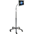 CTA Digital Heavy-Duty Security Gooseneck Stand 7-13" Inch Tablets 360 Rotate - PEGASUSS 
