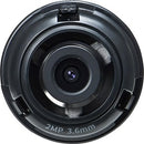 Hanwha Techwin SLA-2M3600Q - 3.60 mmf/2 - Fixed Lens for M12-mount - PEGASUSS 