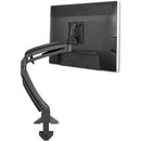 Chief Kontour K1D Dynamic Single Monitor Arm Desk Mount - For 10-38 Inch Monitors - Adjustable Monitor Mount - Black - PEGASUSS 