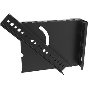 On-Q VWM-PIV-4RU Mounting Rail Kit for Patch Panel - Black - TAA Compliant - PEGASUSS 