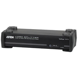 VanCryst 2-Port DVI Dual Link Splitter with Audio-TAA Compliant - PEGASUSS 