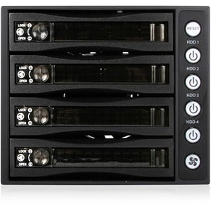 iStarUSA BPU-340HD Drive Enclosure for 5.25" - Serial ATA/600 Host Interface Internal - Black