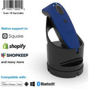 Socket Mobile SocketScan&reg; S700, Linear Barcode Scanner, Blue & Black Charging Dock - PEGASUSS 
