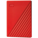 WD My Passport WDBYVG0020BRD-WESN 2 TB Portable Hard Drive - External - Red - PEGASUSS 