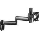 Chief Height Adjustable Single Display Wall Mount - Black - PEGASUSS 