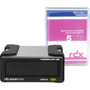 Overland Tandberg RDX QuikStor External drive kit with 5TB HDD, USB3+ - PEGASUSS 