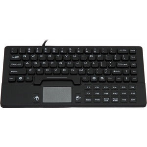 DSI WATERPROOF IP68 SILICONE MINI SIZE WIRED KEYBOARD WITH TOUCHPAD - PEGASUSS 