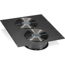 Black Box Dual 10" Fan (1100-cfm) Top Panel for Elite Cabinets - 220 VAC - PEGASUSS 