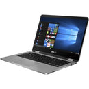 Asus VivoBook Flip 14 TP401 TP401CA-DHM4T 14" Touchscreen Convertible Notebook - Intel Core M 7th Gen m3-7Y30 - 4 GB - 64 GB Flash Memory - PEGASUSS 