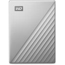 WD My Passport Ultra WDBPMV0050BSL 5 TB Portable Hard Drive - External - Silver - PEGASUSS 
