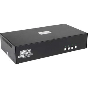 Tripp Lite by Eaton Secure KVM Switch, 4-Port, Dual Monitor, DVI to DVI, NIAP PP3.0 Certified, Audio, CAC Support, TAA - PEGASUSS 
