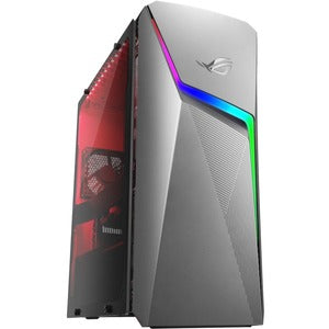 Asus ROG Strix G10DK G10DK-PB766 Gaming Desktop Computer - AMD Ryzen 7 5700G - 16 GB - 1 TB HDD - 512 GB SSD - Mid-tower - Gray - PEGASUSS 