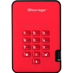 iStorage diskAshur2 SSD 2 TB Secure Portable Solid State Drive | Password protected |Dust/Water Resistant | Hardware encryption. IS-DA2-256-SSD-2000-R - PEGASUSS 