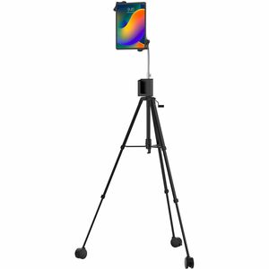 CTA Digital Rolling Tripod Floor Stand for 7-13" Tablets - PEGASUSS 