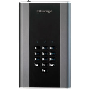 iStorage diskAshur DT2 6 TB Secure Encrypted Desktop Hard Drive | FIPS Level-3 | Password protected | Dust/Water Resistant. IS-DT2-256-6000-C-X - PEGASUSS 