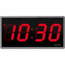 Valcom Digital Clock, 4-Inch, 4-Digits, Wired, 24Vdc - PEGASUSS 