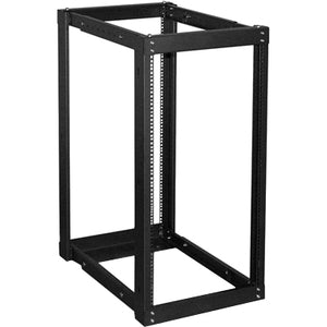 Claytek 22U 1100mm Adjustable Open Frame Server Rack with 3U Drawer - PEGASUSS 