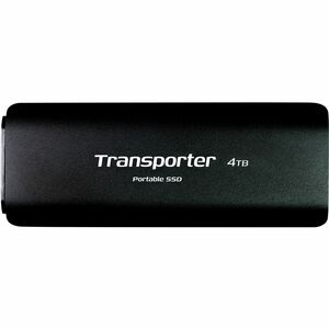 Patriot Memory Transporter 4 TB Portable Solid State Drive - External - Black - PEGASUSS 