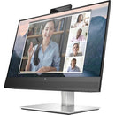 HP E24mv G4 24" Class Webcam Full HD LCD Monitor - 16:9 - Black, Silver - PEGASUSS 