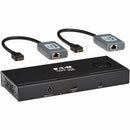 Eaton Tripp Lite Series 2-Port DisplayPort to HDMI Splitter/Extender Kit over Cat6, MST Hub, 8K/4K 60 Hz, DP 1.4, Up to 230 ft. (70 m), TAA - PEGASUSS 