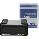 Overland Tandberg RDX QuikStor External drive kit with 500GB HDD, USB3+ - PEGASUSS 