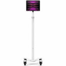 Compulocks Medical Rolling Cart with Invisible Universal Tablet Mount - Rise Freedom - PEGASUSS 