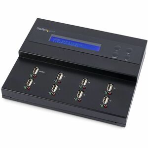 StarTech.com Standalone 1 to 7 USB Thumb Drive Duplicator/Eraser, Multiple USB Flash Drive Copier/Cloner, Sector-by-Sector Copy, Sanitizer - PEGASUSS 