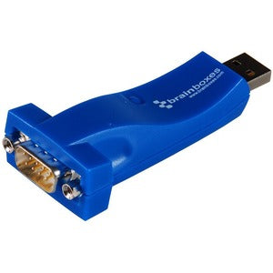 Brainboxes 1 Port RS232 USB to Serial Adapter - PEGASUSS 