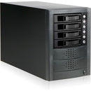 RAIDage JAGE5BT4HDBK Drive Enclosure 12Gb/s SAS, SATA/600 - Mini-SAS HD Host Interface Tower - Black - PEGASUSS 