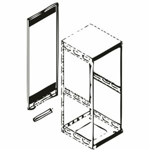 Middle Atlantic 21RU Rear Access Panel for Slim 5 Series Racks - PEGASUSS 
