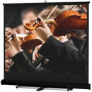 Da-Lite Floor Model C Series Projection Screen - Pull-up Screen for Rental, Stage, and Hospitality - 180in Screen - PEGASUSS 
