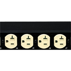 Eaton Basic rack PDU, 0U, L14-30P input, 5.76 kW max, 120/240V, 24A, 10 ft cord, Split-phase, TAA compliant, Outlets: (24) 5-20R - PEGASUSS 