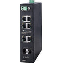 Vivotek Industrial 4xGE PoE + 2xGE UTP + 2xGE SFP Switch - PEGASUSS 
