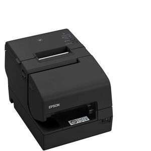 HP TM-H6000V Mobile Direct Thermal Printer - Monochrome - Portable - Receipt Print - USB - With Cutter - Black - PEGASUSS 
